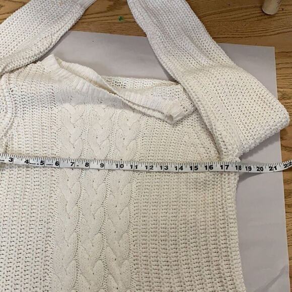 NAUTICA FISHERMEN CABLE‎ KNIT SWEATER SIZE L - Picture 5 of 5
